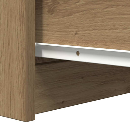 vidaXL Sideboard Artisan Oak 37.5x35x76 cm Engineered Wood