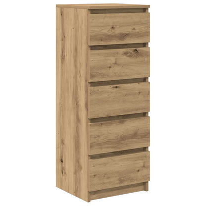 vidaXL Sideboard with Drawers Artisan Oak 37.5x35x99 cm Engineered Wood
