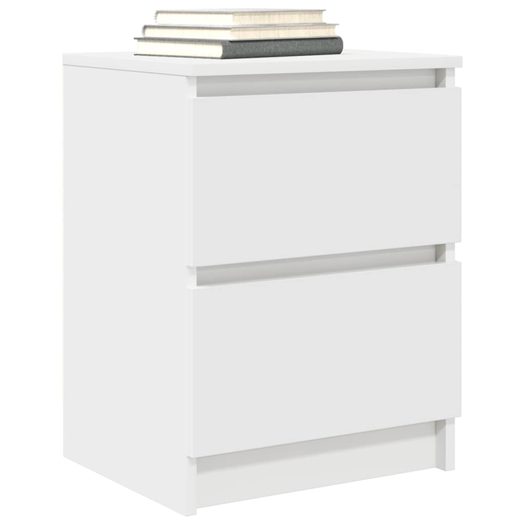 vidaXL TV Cabinet White 40x35x54 cm Engineered Wood