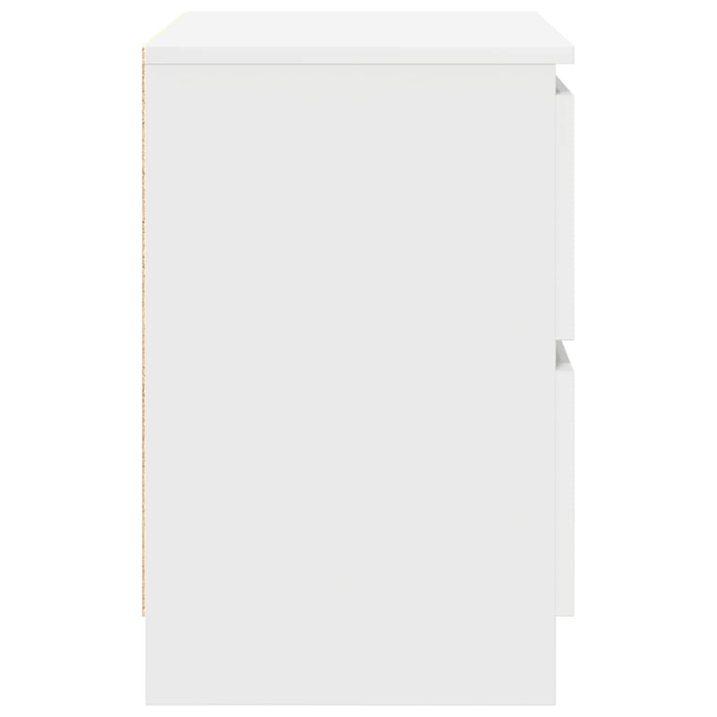 vidaXL TV Cabinet White 40x35x54 cm Engineered Wood