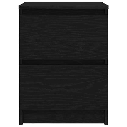 vidaXL TV Cabinet Black 40x35x54 cm Engineered Wood