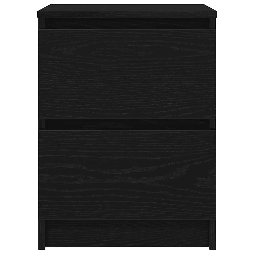 vidaXL TV Cabinet Black 40x35x54 cm Engineered Wood