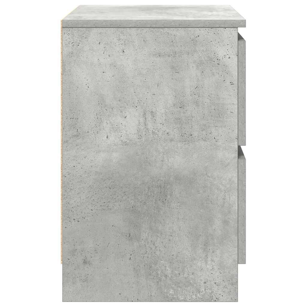 vidaXL TV Cabinet Concrete Grey 40x35x54 cm Engineered Wood