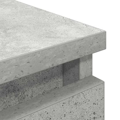 vidaXL TV Cabinet Concrete Grey 40x35x54 cm Engineered Wood