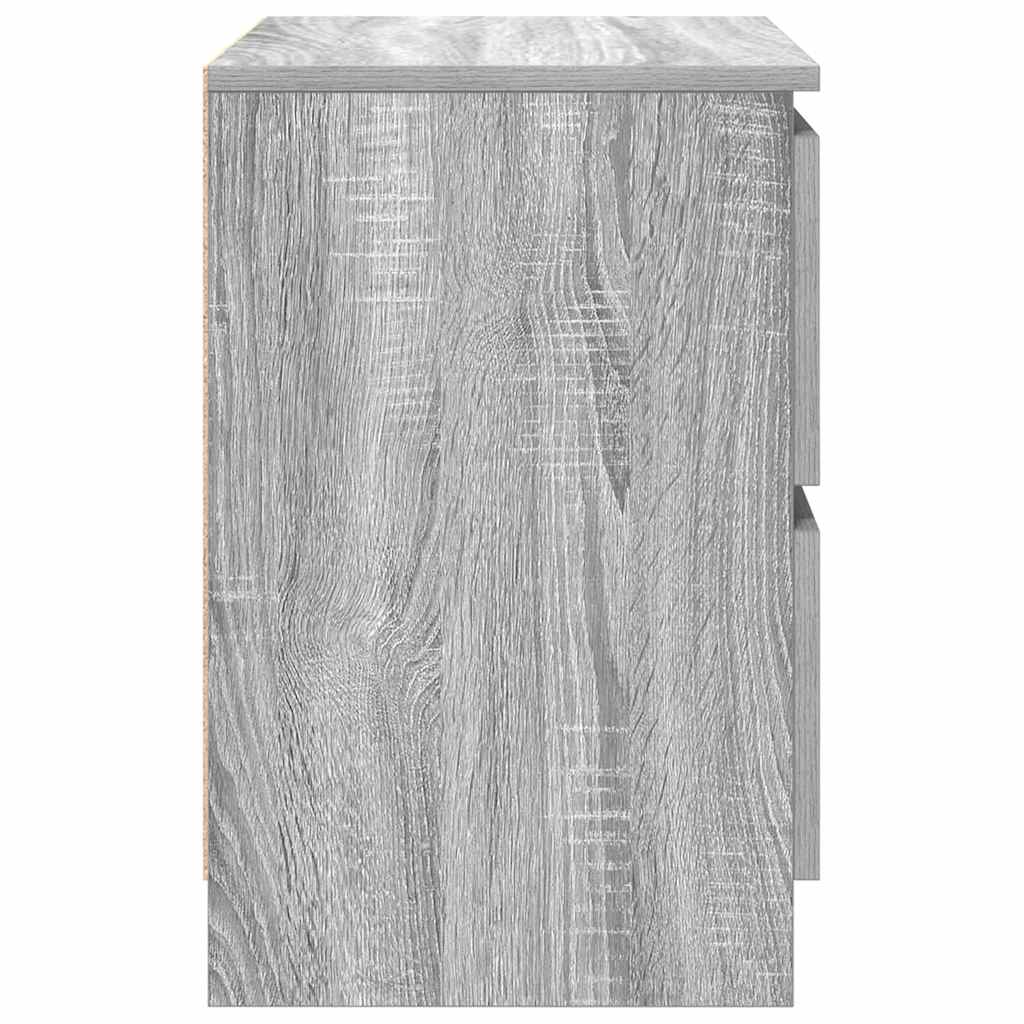 vidaXL TV Cabinet Grey Sonoma 40x35x54 cm Engineered Wood