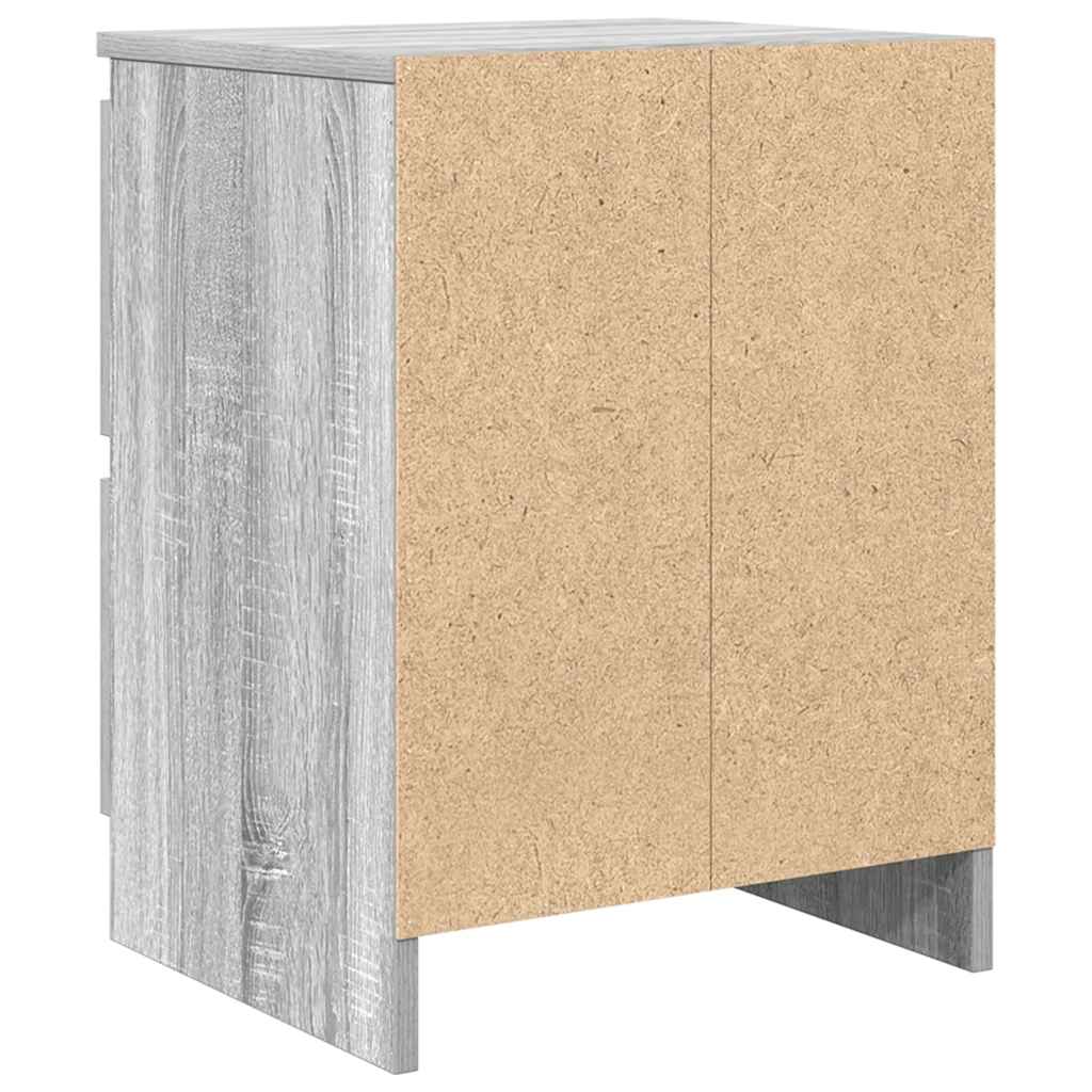 vidaXL TV Cabinet Grey Sonoma 40x35x54 cm Engineered Wood