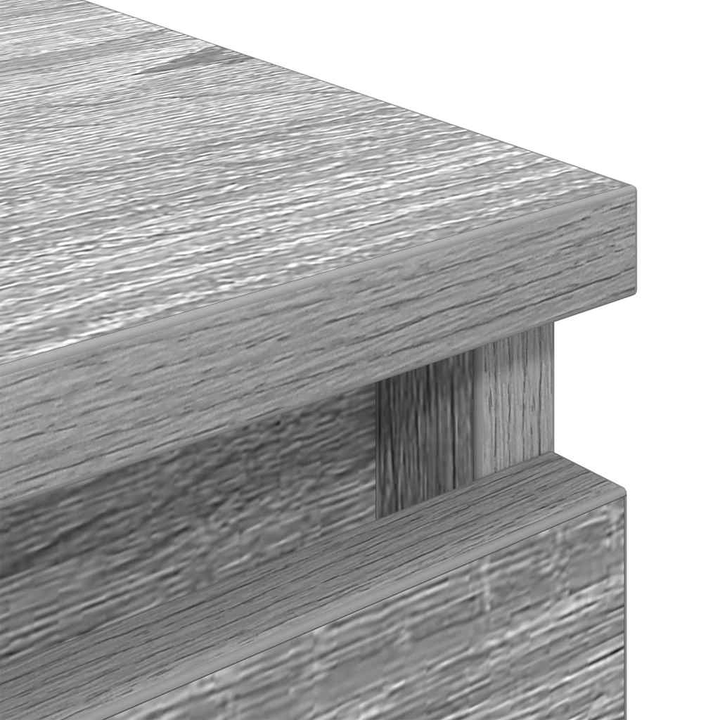 vidaXL TV Cabinet Grey Sonoma 40x35x54 cm Engineered Wood
