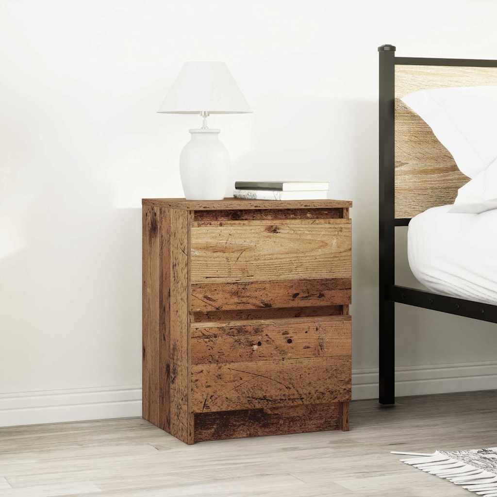 vidaXL TV Cabinet Old Wood 40x35x54 cm Engineered Wood