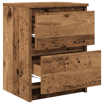 vidaXL TV Cabinet Old Wood 40x35x54 cm Engineered Wood