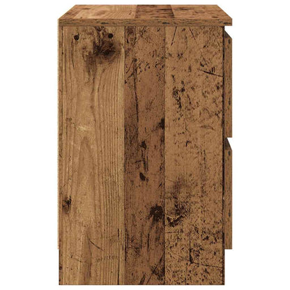 vidaXL TV Cabinet Old Wood 40x35x54 cm Engineered Wood