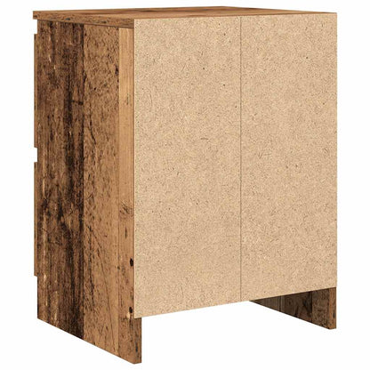 vidaXL TV Cabinet Old Wood 40x35x54 cm Engineered Wood