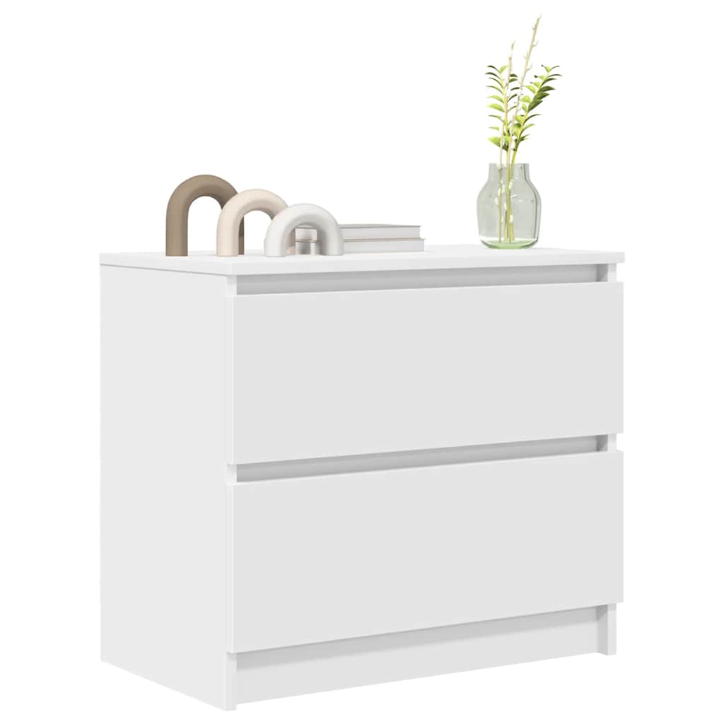 vidaXL TV Cabinet White 60x35x54 cm Engineered Wood