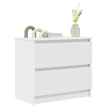 vidaXL TV Cabinet White 60x35x54 cm Engineered Wood