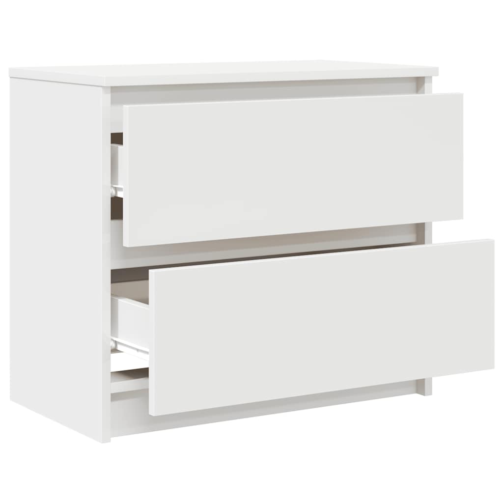 vidaXL TV Cabinet White 60x35x54 cm Engineered Wood