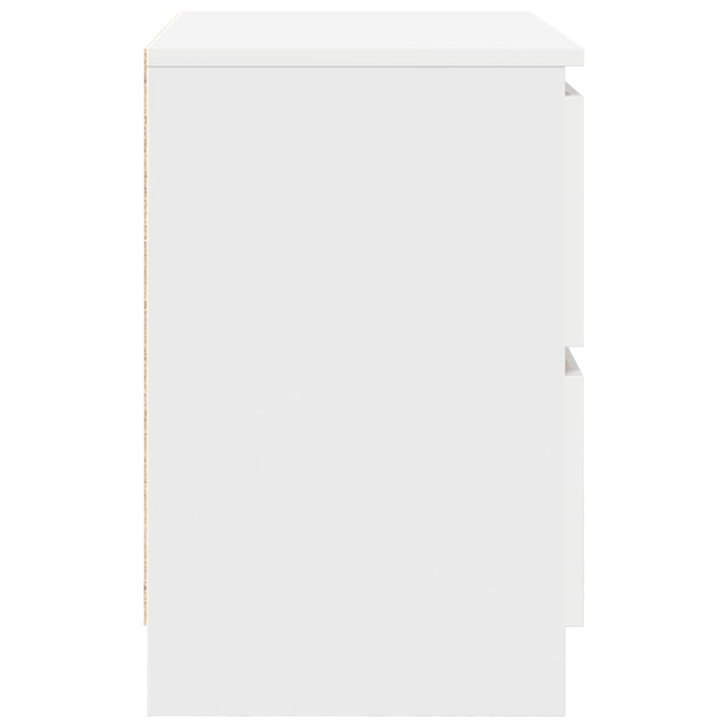 vidaXL TV Cabinet White 60x35x54 cm Engineered Wood