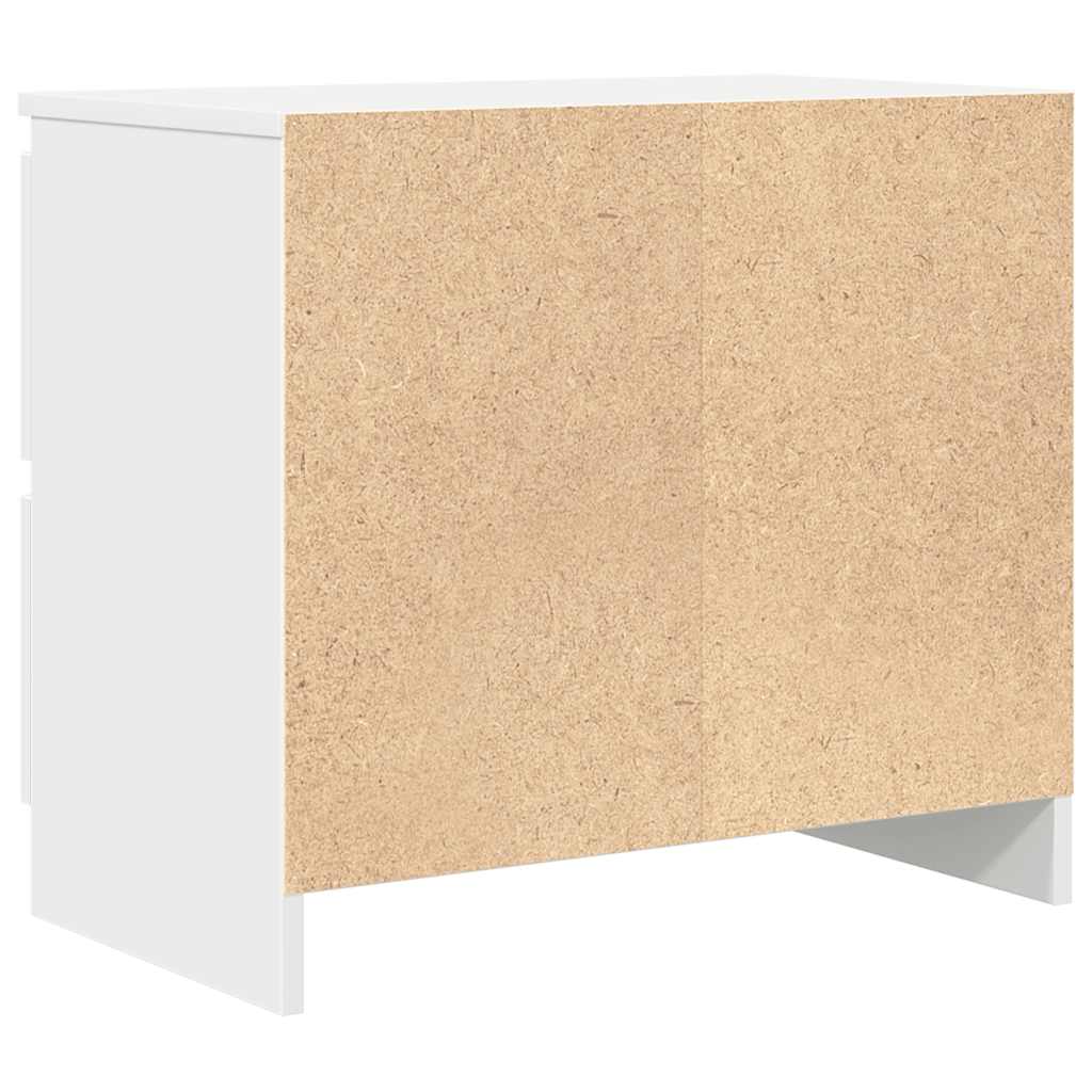 vidaXL TV Cabinet White 60x35x54 cm Engineered Wood