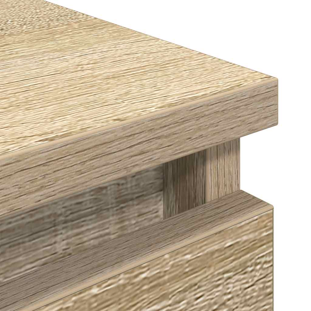 vidaXL TV Cabinet Sonoma Oak 60x35x54 cm Engineered Wood