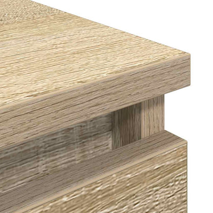 vidaXL TV Cabinet Sonoma Oak 60x35x54 cm Engineered Wood