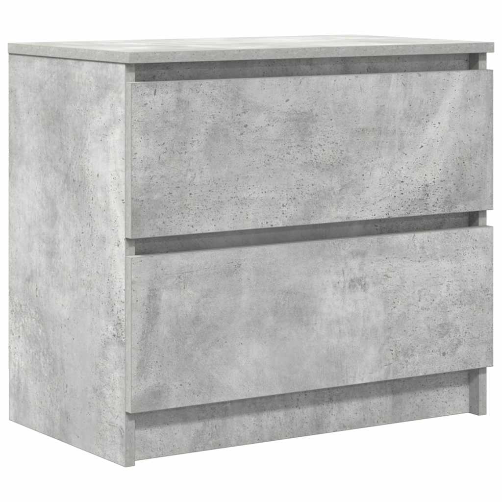 vidaXL TV Cabinet Concrete Grey 60x35x54 cm Engineered Wood