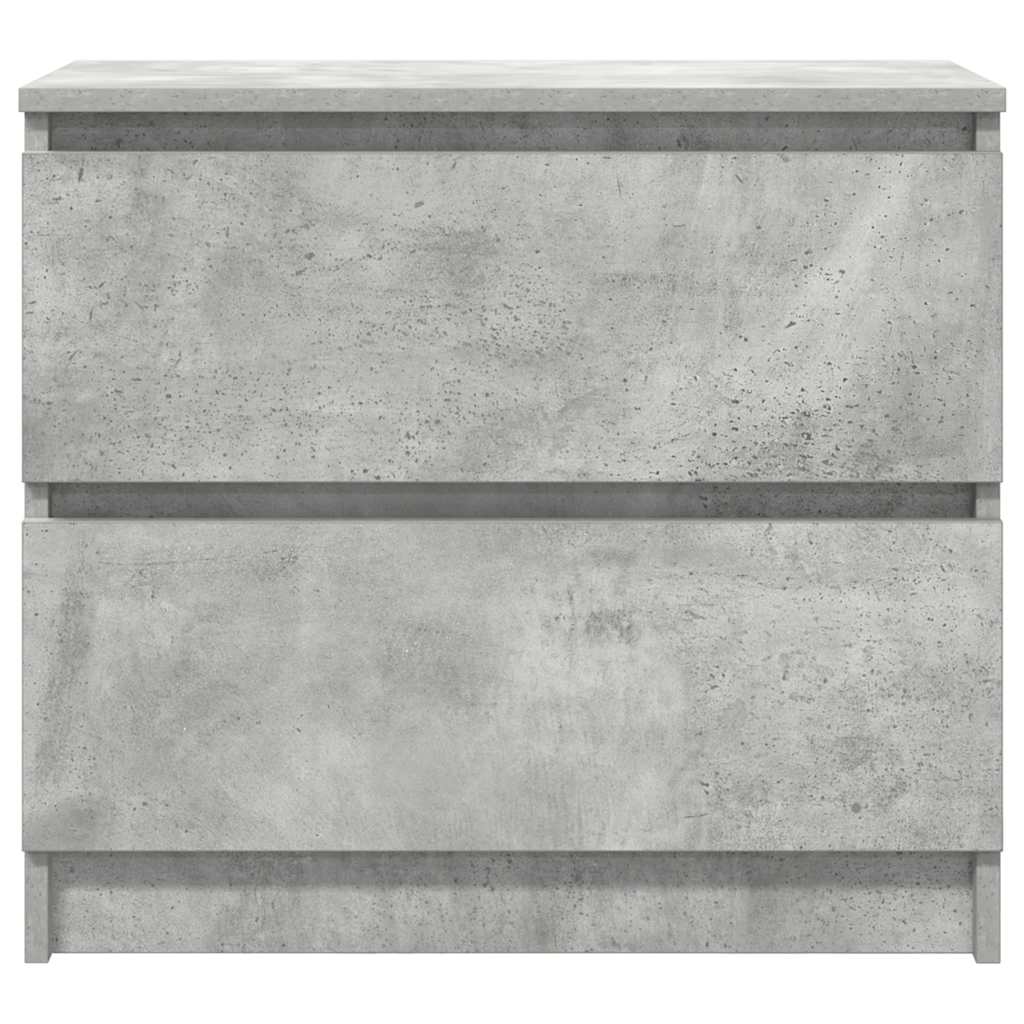 vidaXL TV Cabinet Concrete Grey 60x35x54 cm Engineered Wood