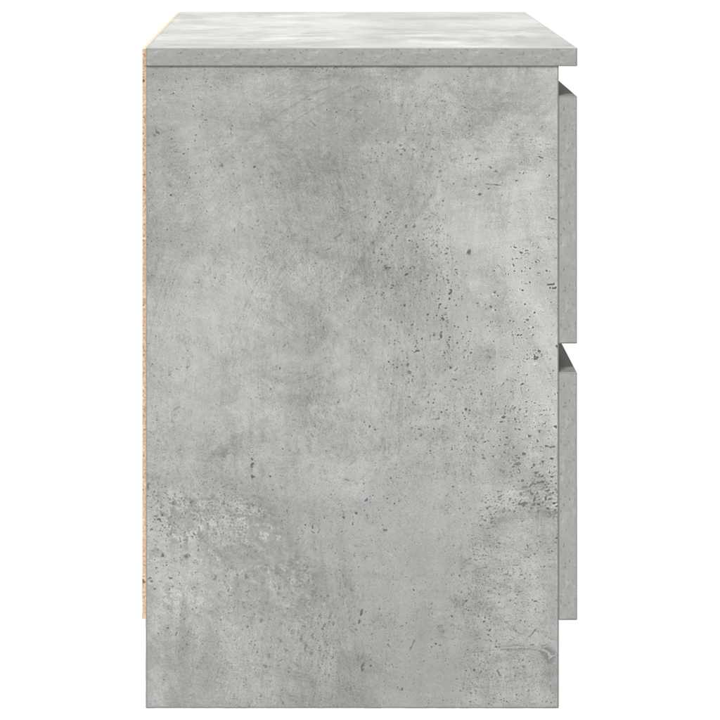 vidaXL TV Cabinet Concrete Grey 60x35x54 cm Engineered Wood
