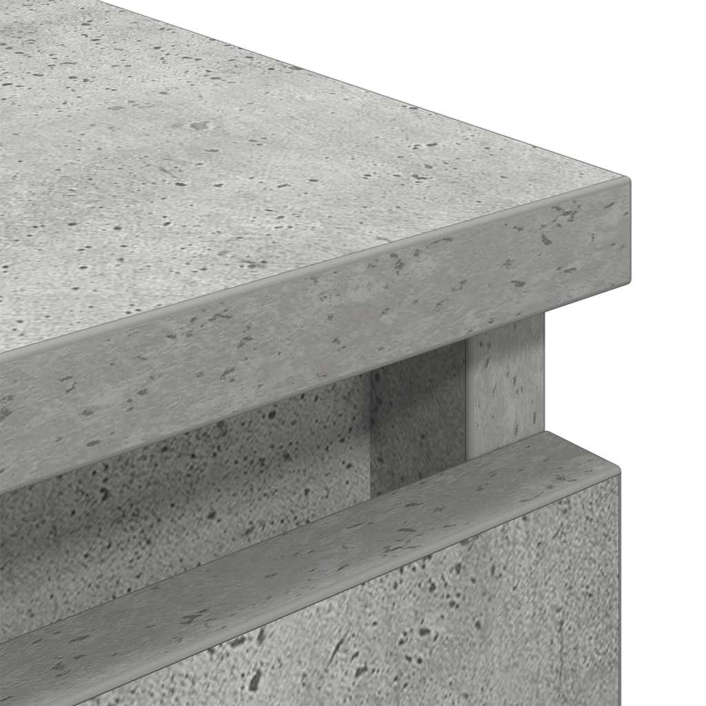 vidaXL TV Cabinet Concrete Grey 60x35x54 cm Engineered Wood