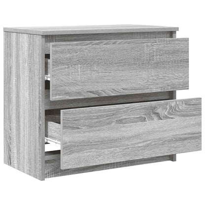vidaXL TV Cabinet Grey Sonoma 60x35x54 cm Engineered Wood