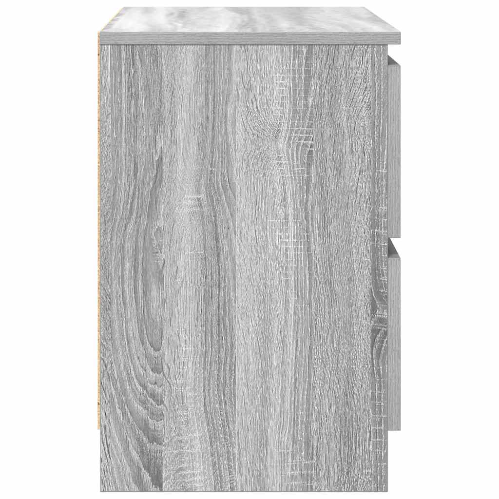 vidaXL TV Cabinet Grey Sonoma 60x35x54 cm Engineered Wood