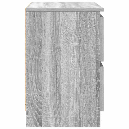 vidaXL TV Cabinet Grey Sonoma 60x35x54 cm Engineered Wood