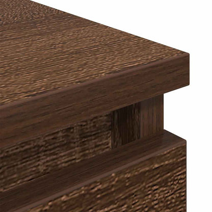 vidaXL TV Cabinet Brown Oak 60x35x54 cm Engineered Wood