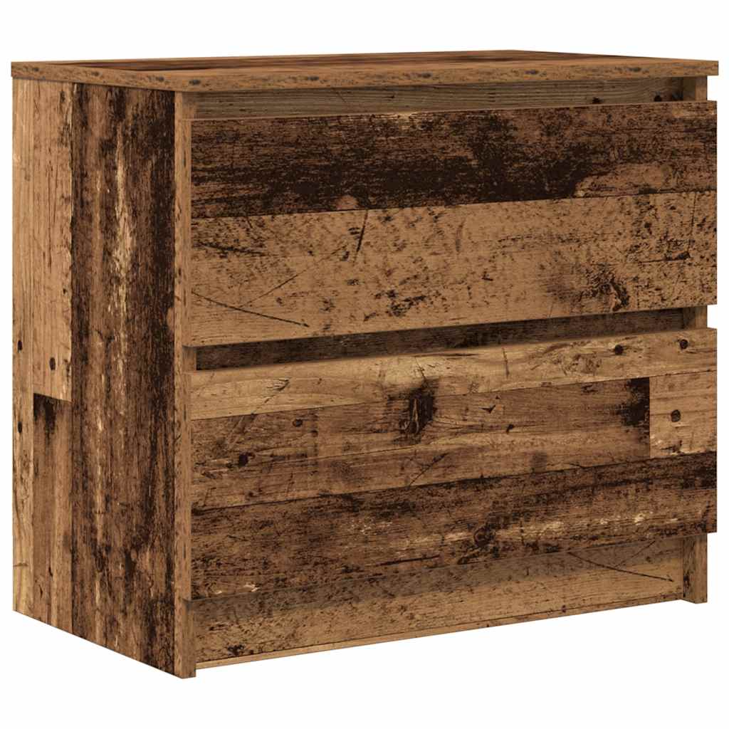 vidaXL TV Cabinet Old Wood 60x35x54 cm Engineered Wood