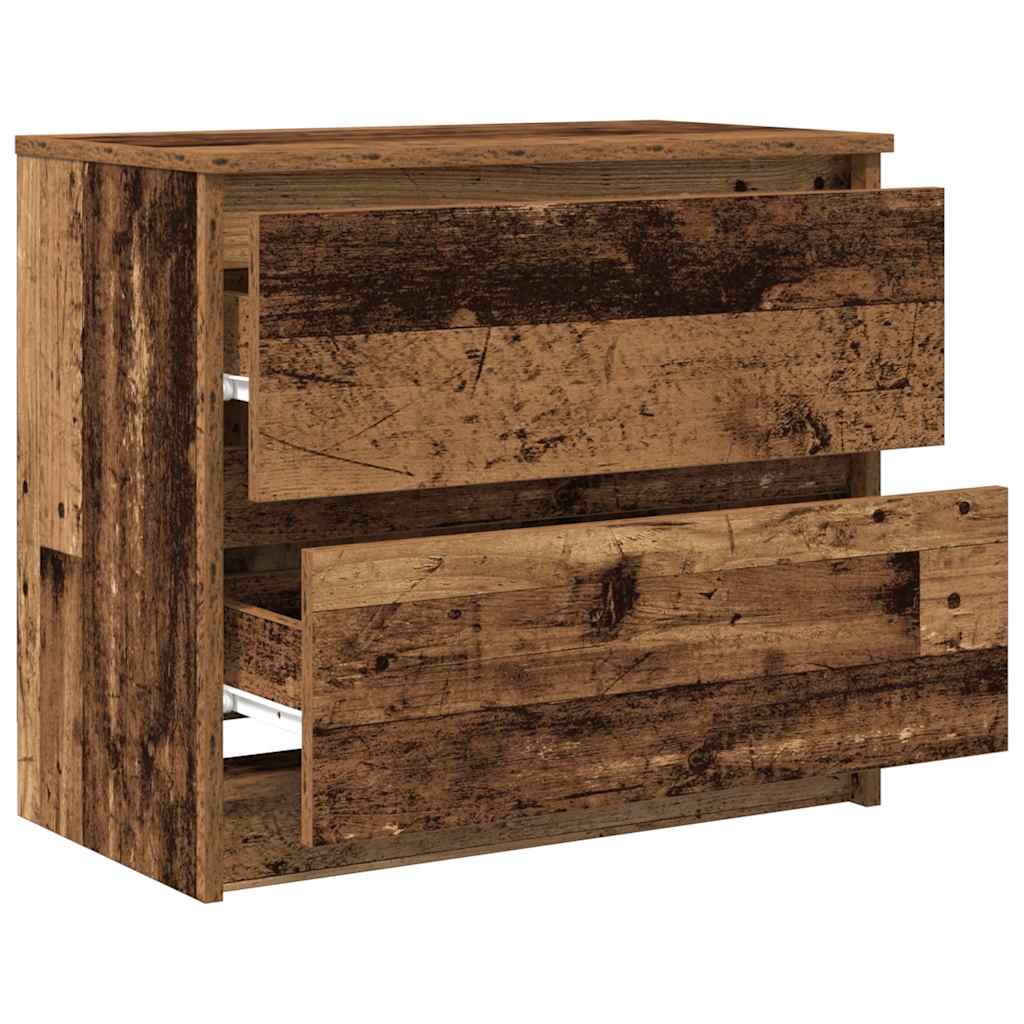 vidaXL TV Cabinet Old Wood 60x35x54 cm Engineered Wood