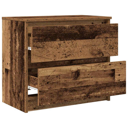 vidaXL TV Cabinet Old Wood 60x35x54 cm Engineered Wood