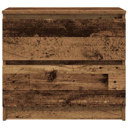 vidaXL TV Cabinet Old Wood 60x35x54 cm Engineered Wood