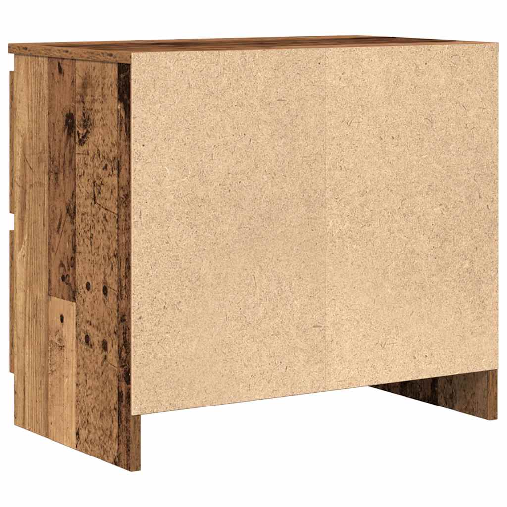 vidaXL TV Cabinet Old Wood 60x35x54 cm Engineered Wood