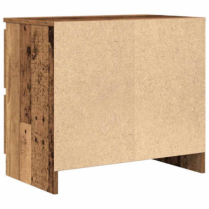 vidaXL TV Cabinet Old Wood 60x35x54 cm Engineered Wood