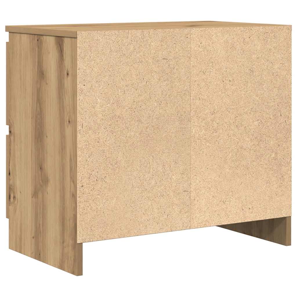 vidaXL TV Cabinet Artisan Oak 60x35x54 cm Engineered Wood