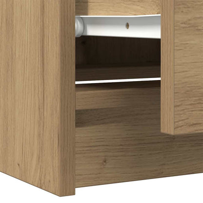 vidaXL TV Cabinet Artisan Oak 60x35x54 cm Engineered Wood