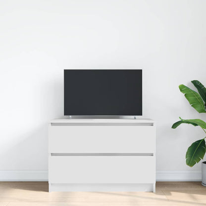 vidaXL TV Cabinet White 80x35x54 cm Engineered Wood