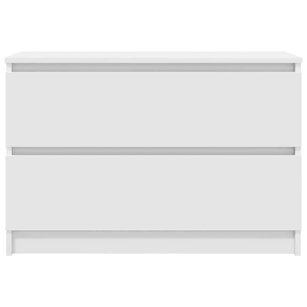 vidaXL TV Cabinet White 80x35x54 cm Engineered Wood