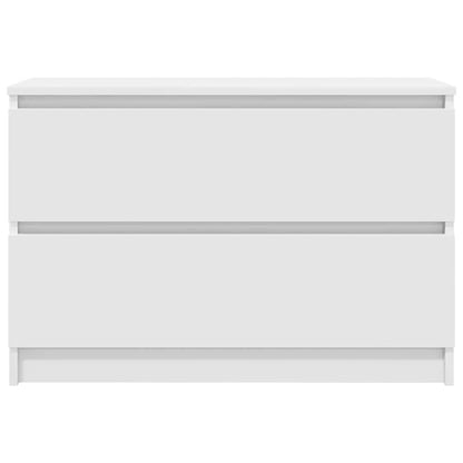 vidaXL TV Cabinet White 80x35x54 cm Engineered Wood