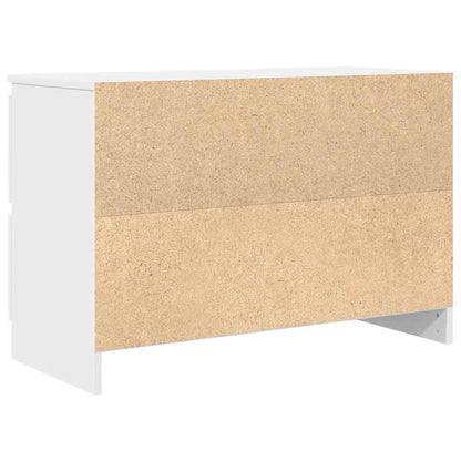 vidaXL TV Cabinet White 80x35x54 cm Engineered Wood