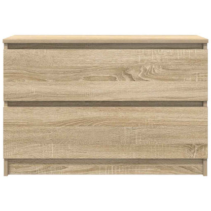 vidaXL TV Cabinet Sonoma Oak 80x35x54 cm Engineered Wood