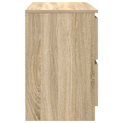vidaXL TV Cabinet Sonoma Oak 80x35x54 cm Engineered Wood