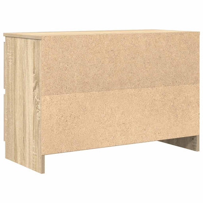 vidaXL TV Cabinet Sonoma Oak 80x35x54 cm Engineered Wood