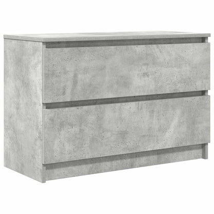 vidaXL TV Cabinet Concrete Grey 80x35x54 cm Engineered Wood