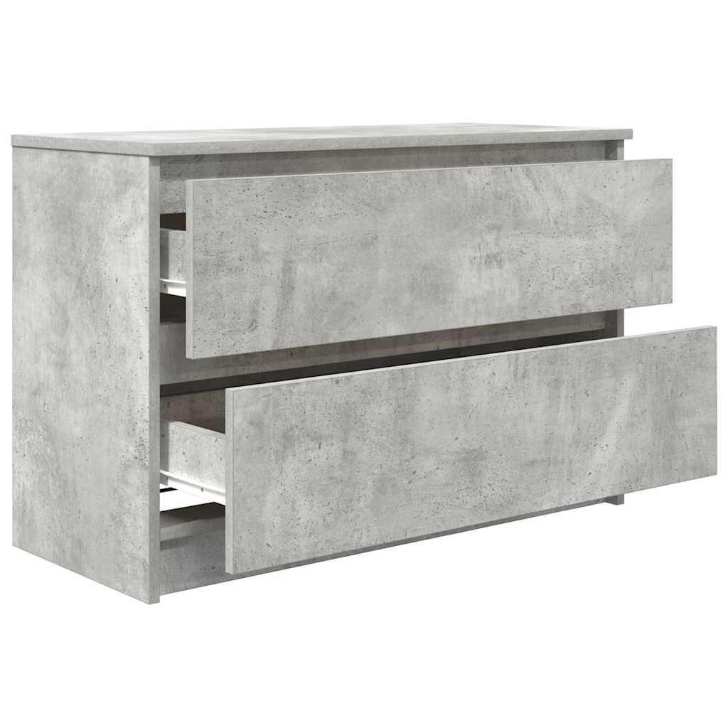 vidaXL TV Cabinet Concrete Grey 80x35x54 cm Engineered Wood