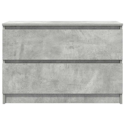 vidaXL TV Cabinet Concrete Grey 80x35x54 cm Engineered Wood