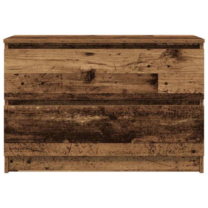 vidaXL TV Cabinet Old Wood 80x35x54 cm Engineered Wood