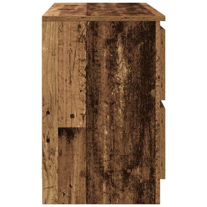 vidaXL TV Cabinet Old Wood 80x35x54 cm Engineered Wood